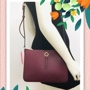 NWT Kate Spade Adel Medium top Zip Crossbody Bag